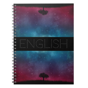 Simple Galaxy Subject Notebook