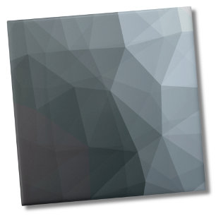 Simple Geometric Black Gradient Ceramic Tile