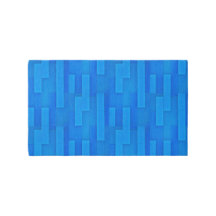 Simple Geometric Pattern and Shades of Blue