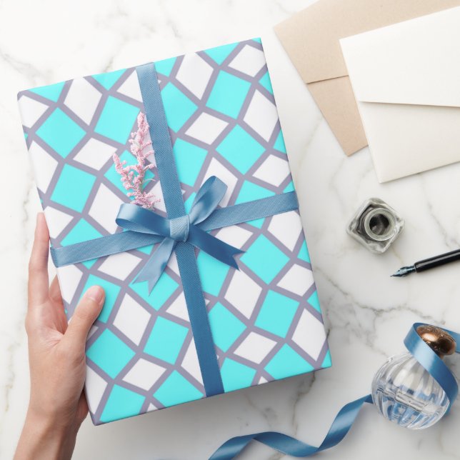 Simple Geometric Pattern Wrapping Paper (Gifting)