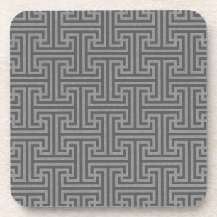 Simple geometric shapes coaster