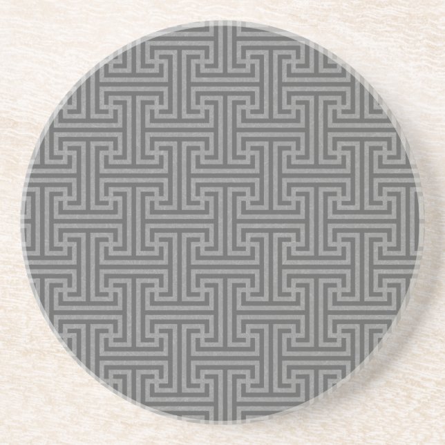 Simple geometric shapes coaster (Front)