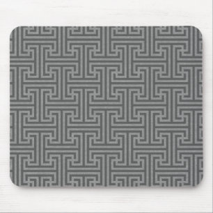 Simple geometric shapes mouse pad