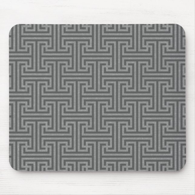 Simple geometric shapes mouse pad (Front)
