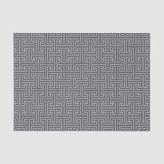 Simple geometric shapes tissue paper (Front)