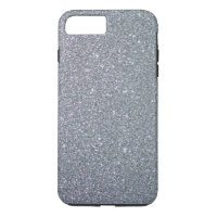 Simple Glitter Grey Ombre Plain Personalised