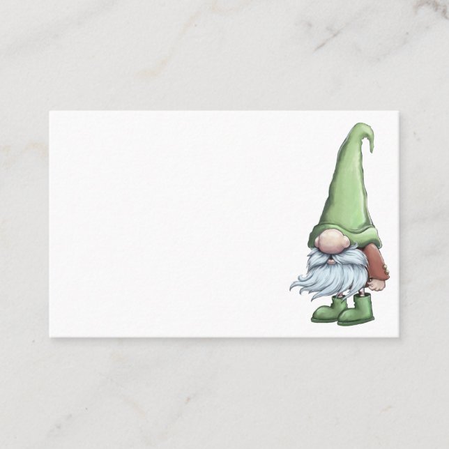 Simple Gnome Business Card (Front)