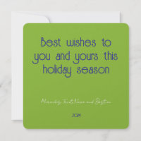 Simple Gnome Season's Greetings