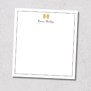 Simple Gold Bow Border Script Custom Name Script Notepad