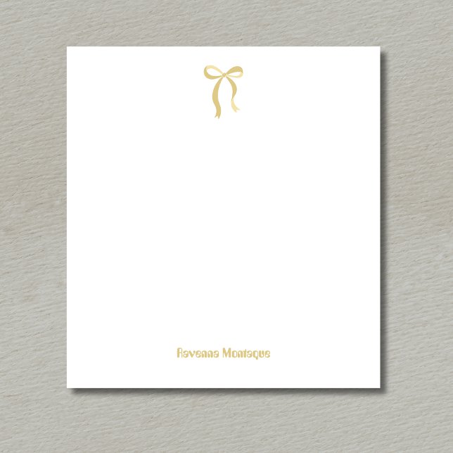 Simple Gold Bow Script Custom Name Script Notepad (Creator Uploaded)