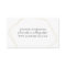 Simple Gold Geometric Frame info Enclosure Card