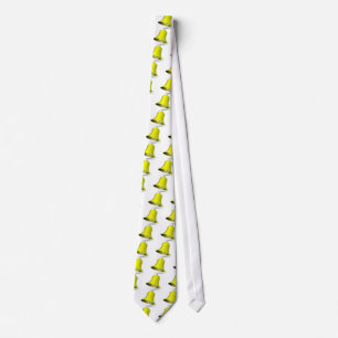 simple golden bell for casino and/or christmas the tie