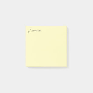 Simple Golf Fan Personal Stationery Golf Club Post-it Notes