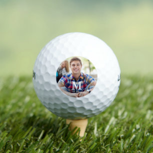 Simple Golfer Photo Template Golf Balls
