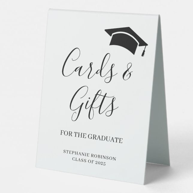 Simple Graduate Cards and Gifts  (Back)
