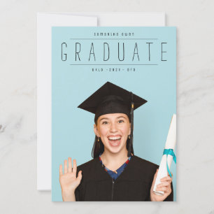 SIMPLE GRADUATE FULL BLEAD   PHOTO University Announcement