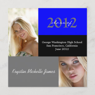 Simple Graduation Announcement