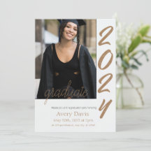 Simple Graduation Invitations