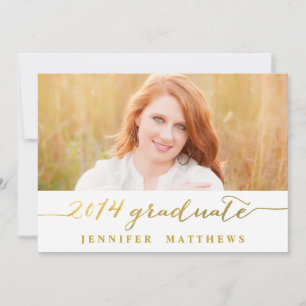 Simple Graduation Party Invitation