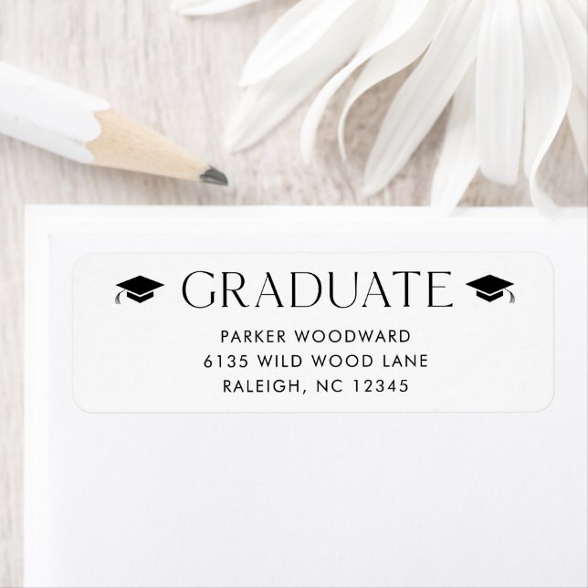 Simple Graduation Return Address Return Address Label (Insitu)