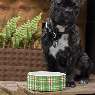 Simple Green Christmas Plaid