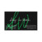Simple Green Initials Professional Business Cards