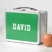 Simple Green Personalised Back to School