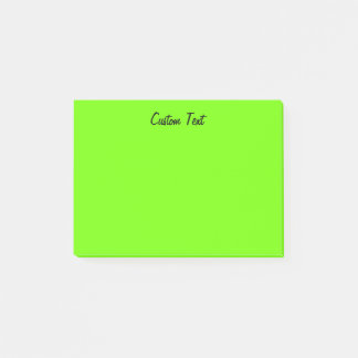 Simple Green Post-it Notes