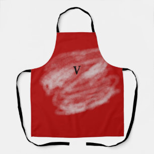 Simple green watercolor abstract add logo text min apron