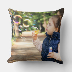 Simple green watercolor abstract add logo text min cushion
