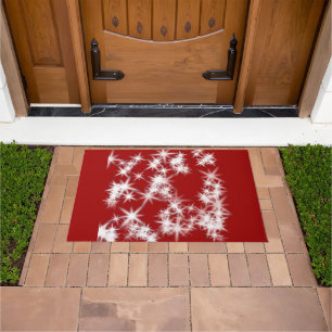 Simple green watercolor abstract add logo text min doormat