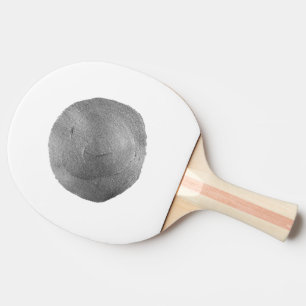 Simple green watercolor abstract add logo text min ping pong paddle