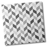 Simple Grey Herringbone Pattern Ceramic Tile<br><div class="desc">Use this simple grey and white herringbone backdrop to customise your own items with your initials or personalise for your own needs. Whether you want to use this tile as a little coaster or trivet for a drink or plate... you go big with a kitchen backsplash or bathroom tile, is...</div>