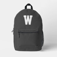 Simple Grey Monogram