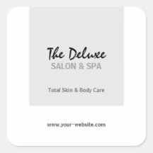 Simple Grey Square Spa