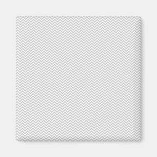 Simple Grey ZigZag Magnet