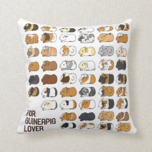 Simple Guinea Pig side Cushion
