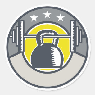 Simple Gym / Fitness Sticker   no excuses
