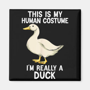 Simple Halloween Costumes for Men Women - Funny Magnet