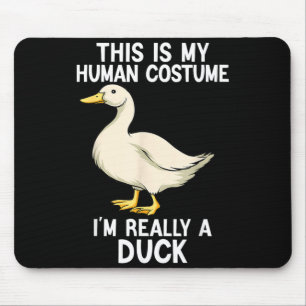 Simple Halloween Costumes for Men Women - Funny Mouse Pad