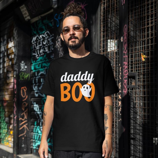 Simple Halloween Daddy Boo Spooky Ghost T-Shirt (Creator Uploaded)