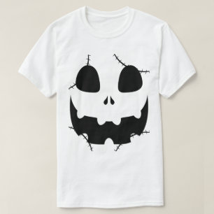 Simple Halloween jack-o-lantern pumpkin face T-Shirt