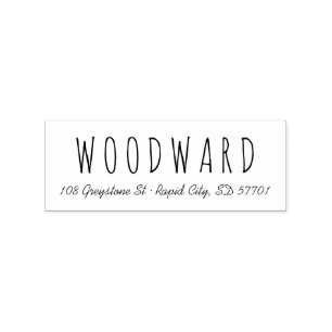 Simple Handletter Script Return Address Stamp