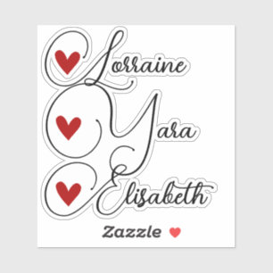 Simple Handmade with Love Heart Simple Stylish 
