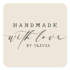Simple Handmade with Love Script Business | ECRU