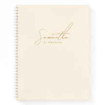 Simple Handwritten Gold Script Typography Personal