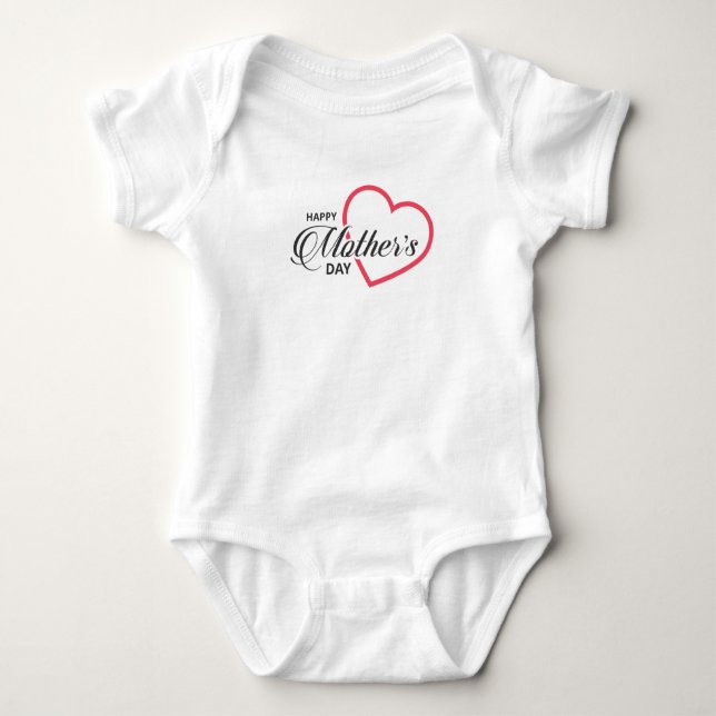 Simple Happy Mother's Day | Bodysuit (Front)