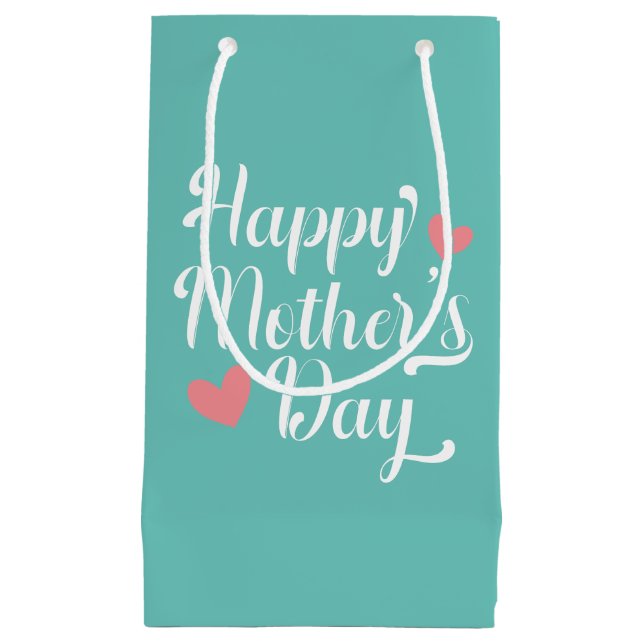 Simple Happy Mother's Day Calligraphy | Gift Bag (Front)