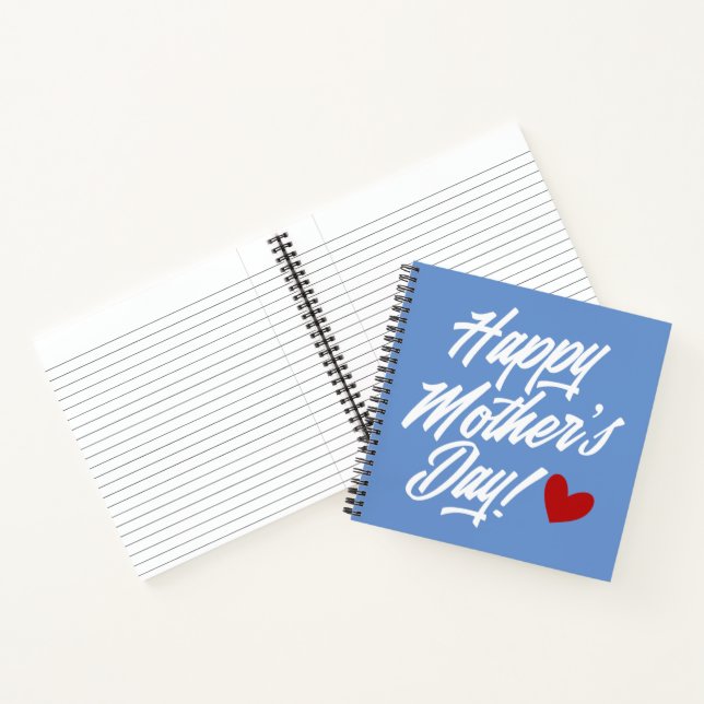 Simple Happy Mother's Day Calligraphy | Notebook (Inside)