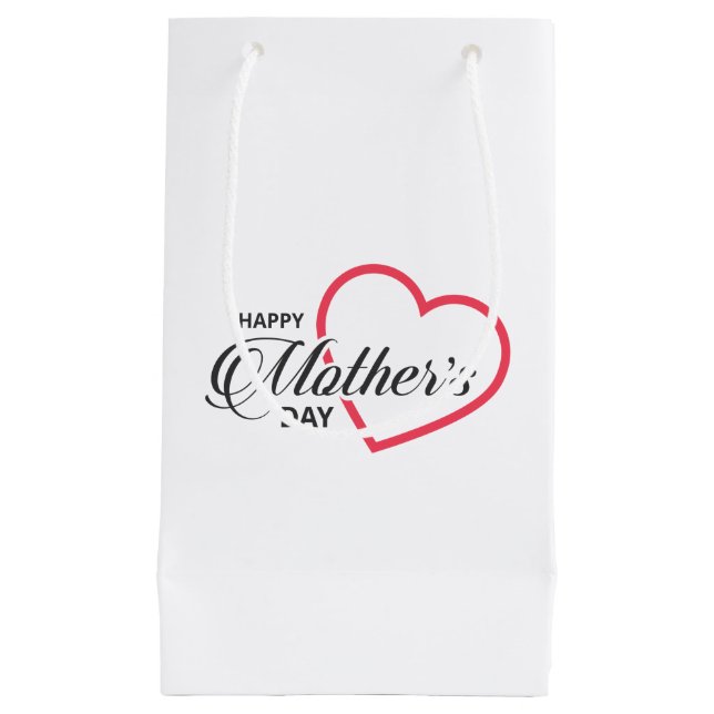 Simple Happy Mother's Day | Gift Bag (Front)